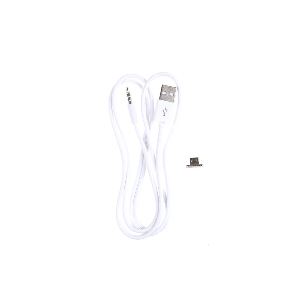 Câbles USB vers Jack 3,5 mm, 1 m, USB 2.0, synchronisation de données, chargeur, transfert, adaptateur Audio, cordon