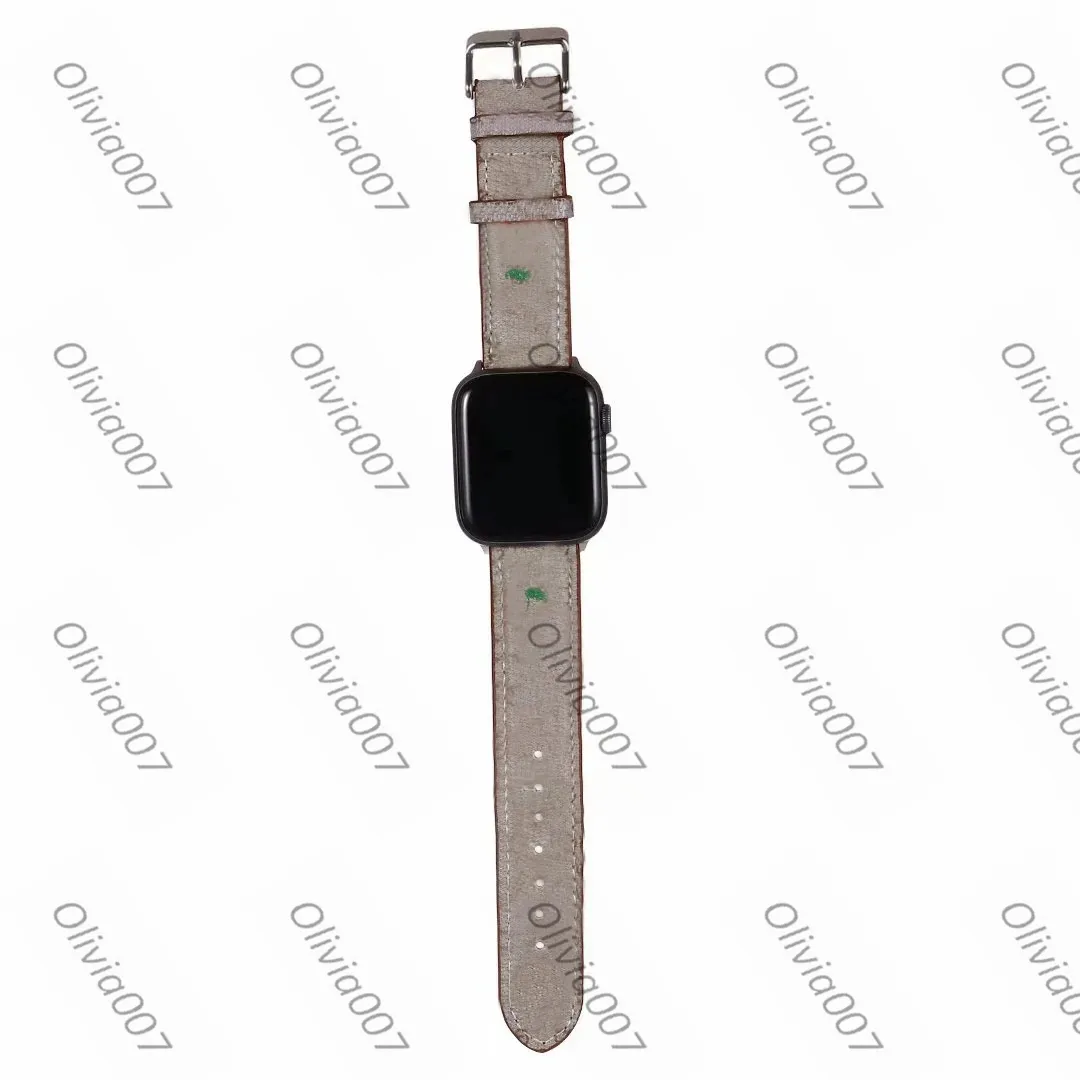 G designer de luxe Bracelets de montre Bracelet de montre 42mm 38mm 40mm 44mm iwatch 2 3 4 5 bandes Bracelet en cuir Bracelet Fashion Stripes bracelet de montre A19