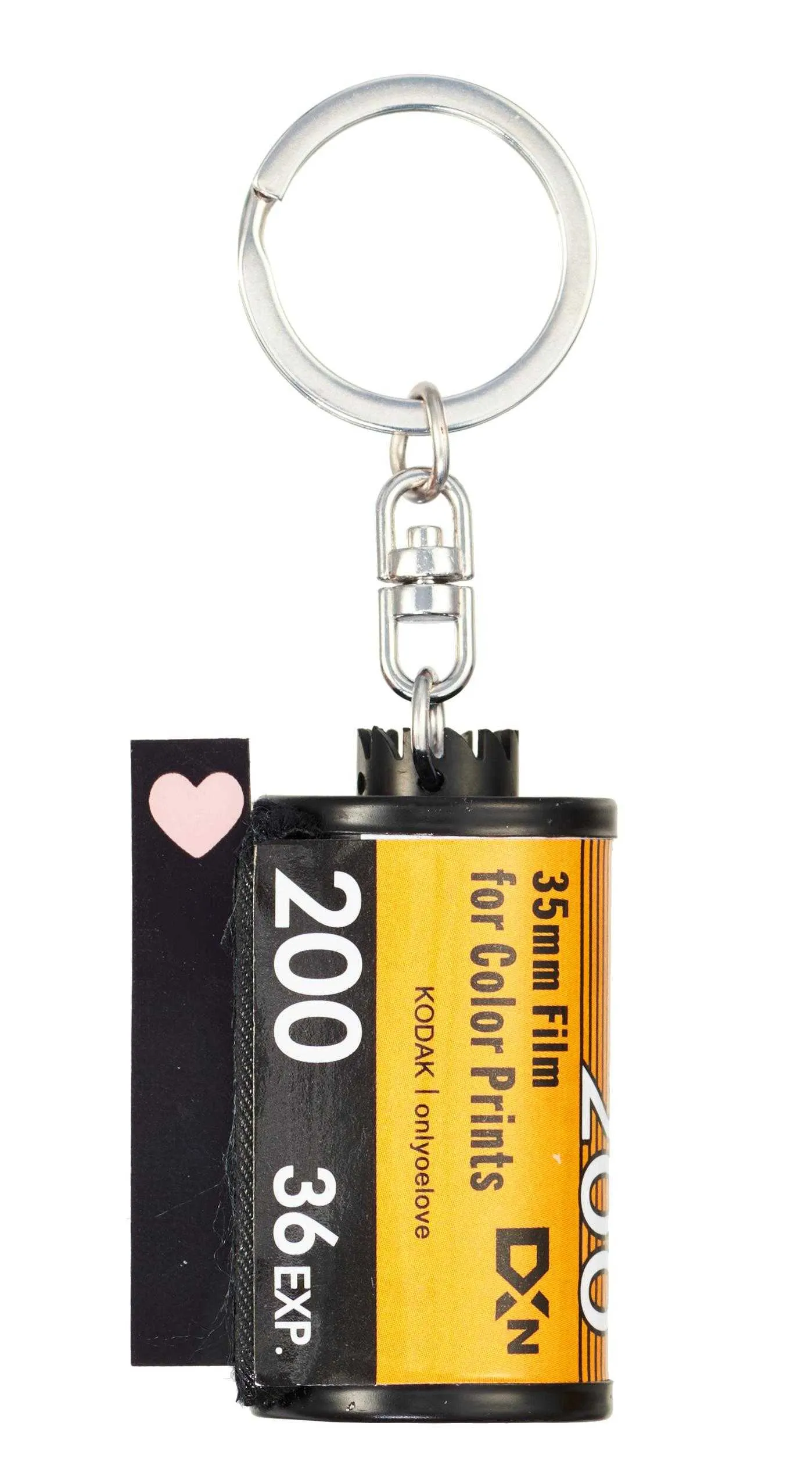 2021 Photo personnalisée porte-clés-personnalité amant Film rouleau porte-clés pour sac à dos-mode bijoux femmes anniversaire anniversaire Souvenir H0915