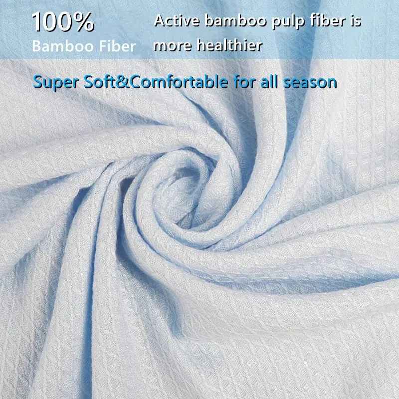 Filtar kylande filt 100% bambu för natt svettningar lätt andningsbar sommar cool säng soffa hela säsongen användning260o