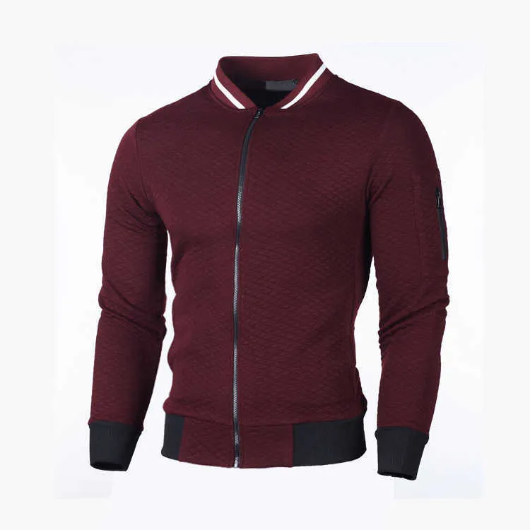 Wysokiej jakości sweter płaszcze męskie jesień odzież zima Grube kardigan mody sweter kurtki Casual Zipper dzianiny Streetwear X0621