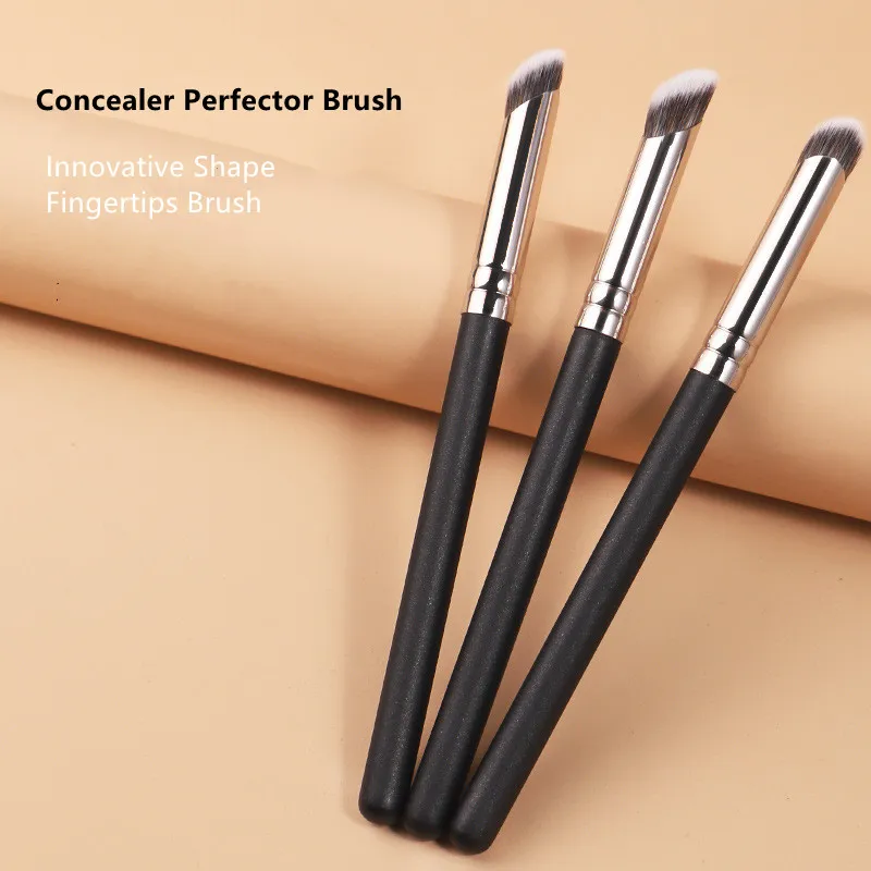 Concealer Perfector Pennello trucco a forma di punta delle dita Professionale Conceal Cream Liquid Touch Beauty Cosmetics Brush Tool