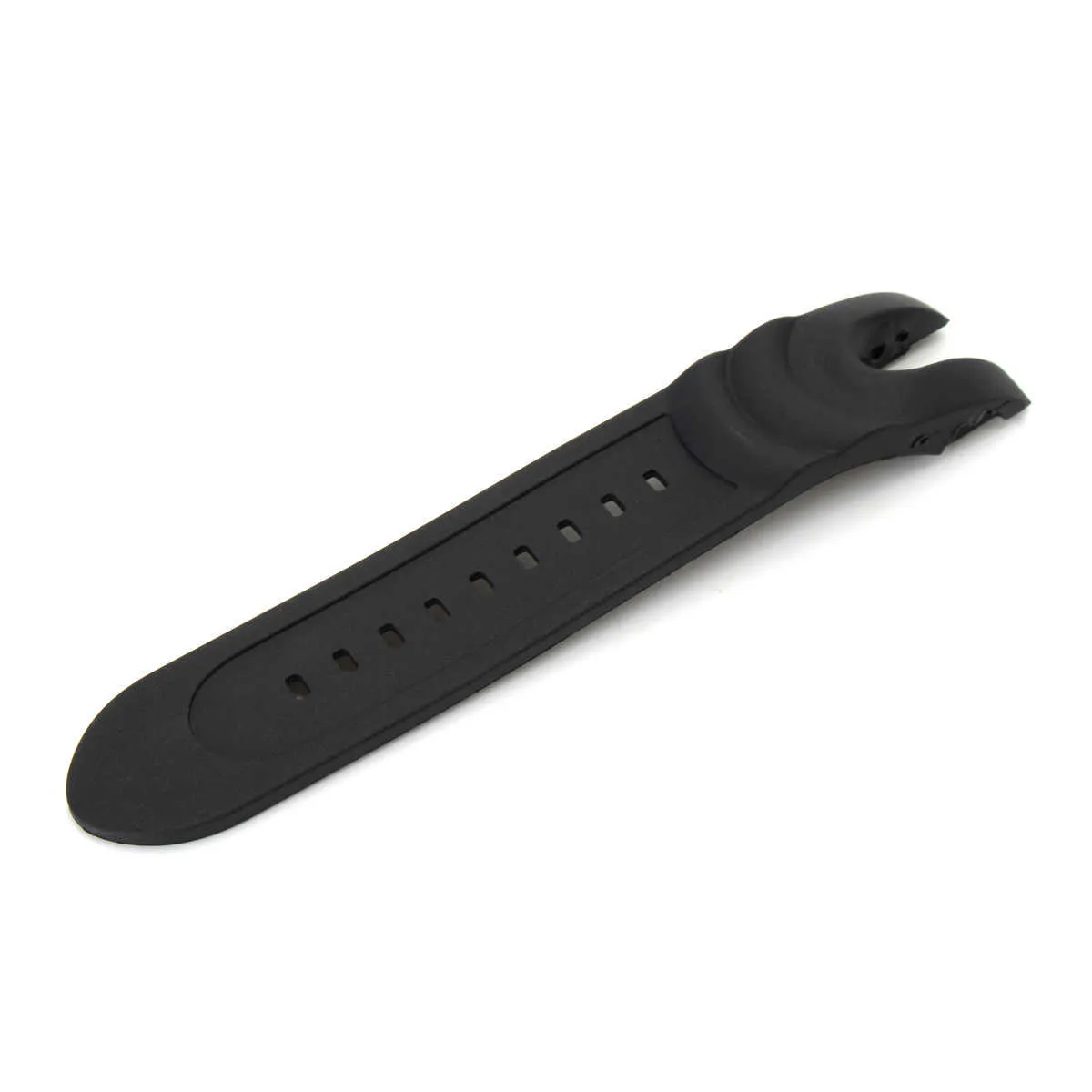 New Black Rubber Wrist Watch Band Strap 26mm Replacement for  Reserve Collection  Durable Two Piece Strap H0915