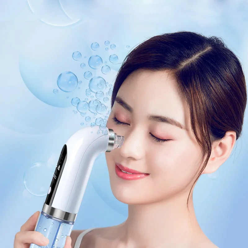 Portable Electric Small Bubble Blackhead Remover USB Rechargeable Water Cycle Pore Comedone Vacuum Suction Cleaner Tool 26