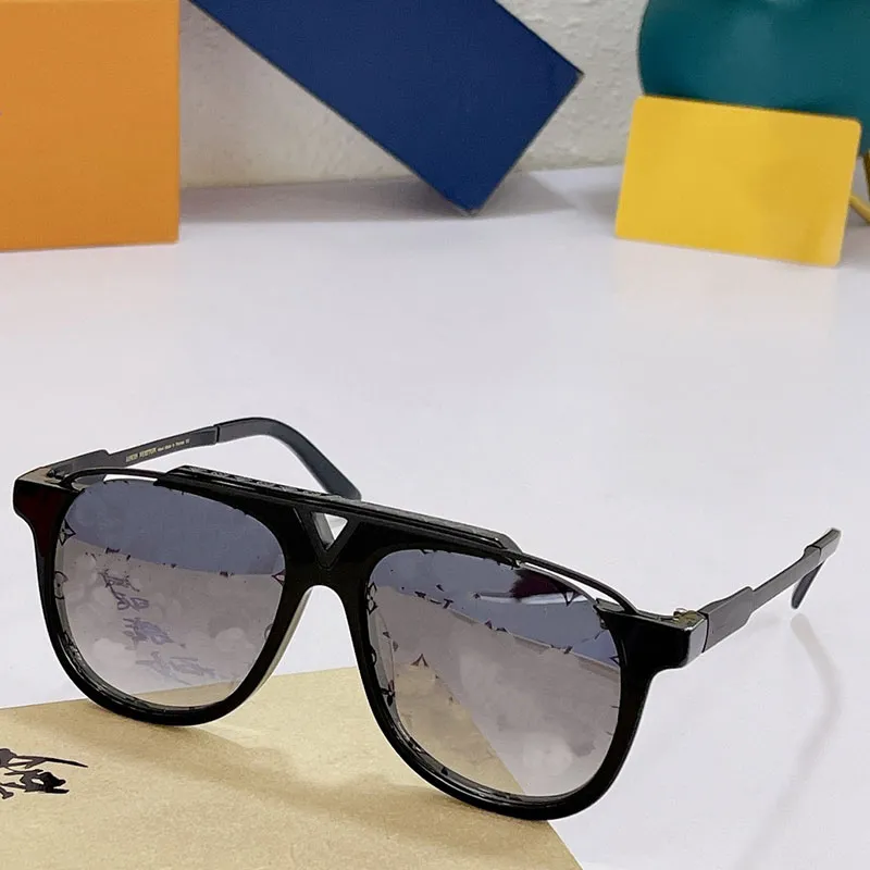 Okulary przeciwsłoneczne projektant mężczyzn vintage błyszczący złoto Z0936 Ramka wycinana okulary przeciwsłoneczne dla kobiet w stylu sportowym klasyczne okulary oryginalne pudełko 199r