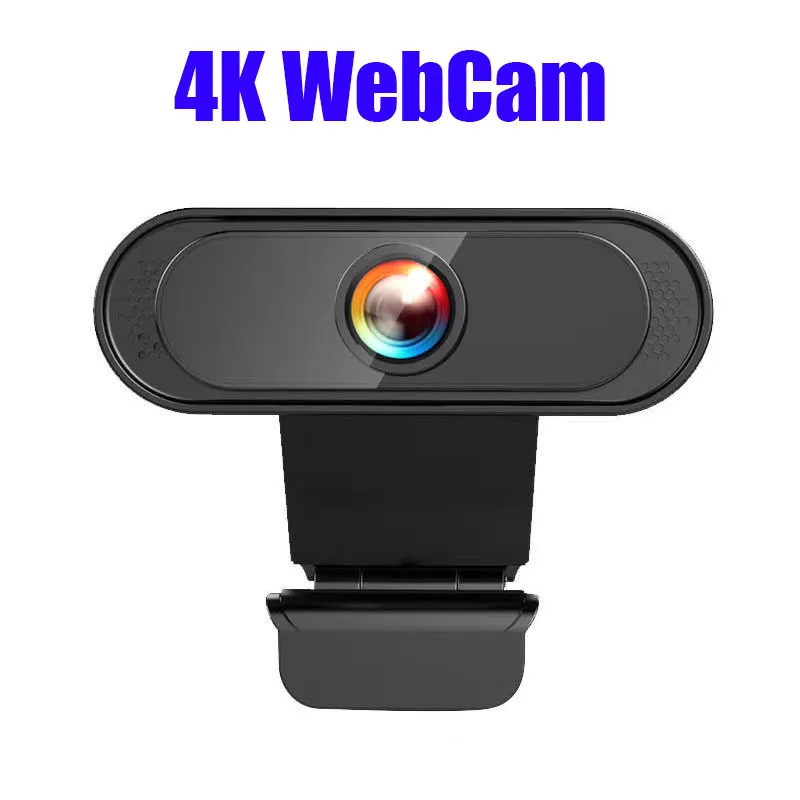 Webcam Usb 4K 2K 1080P Full HD Camara Para Computadora De Pc ordinateur Web Cam caméra thermique tablette mise au point automatique avec Microphone