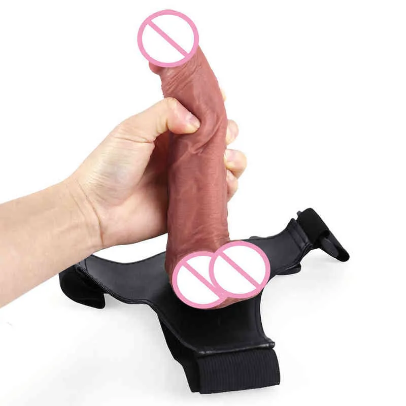 NXY dildos anal leksaker stor silikon kvinnors simulering bär byxor penis lesbisk lest gay vuxna sex produkter 0225