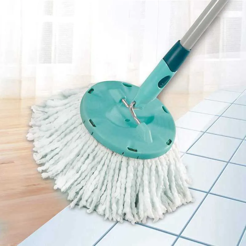 Microfiber Repolding Head Hands Rotcing Mop Pan para o Disco Leifheit Limpeza da casa 2108052294539