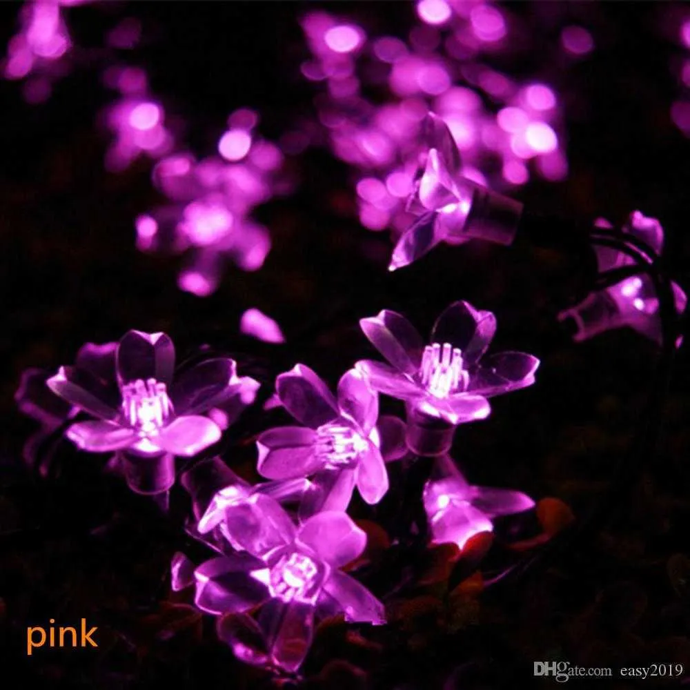 1 5M LED artificielle cerisier fleur arbre lumière noël 480 pièces ampoules 110 220VAC imperméable à la pluie fée jardin décor H0924 H0928246D