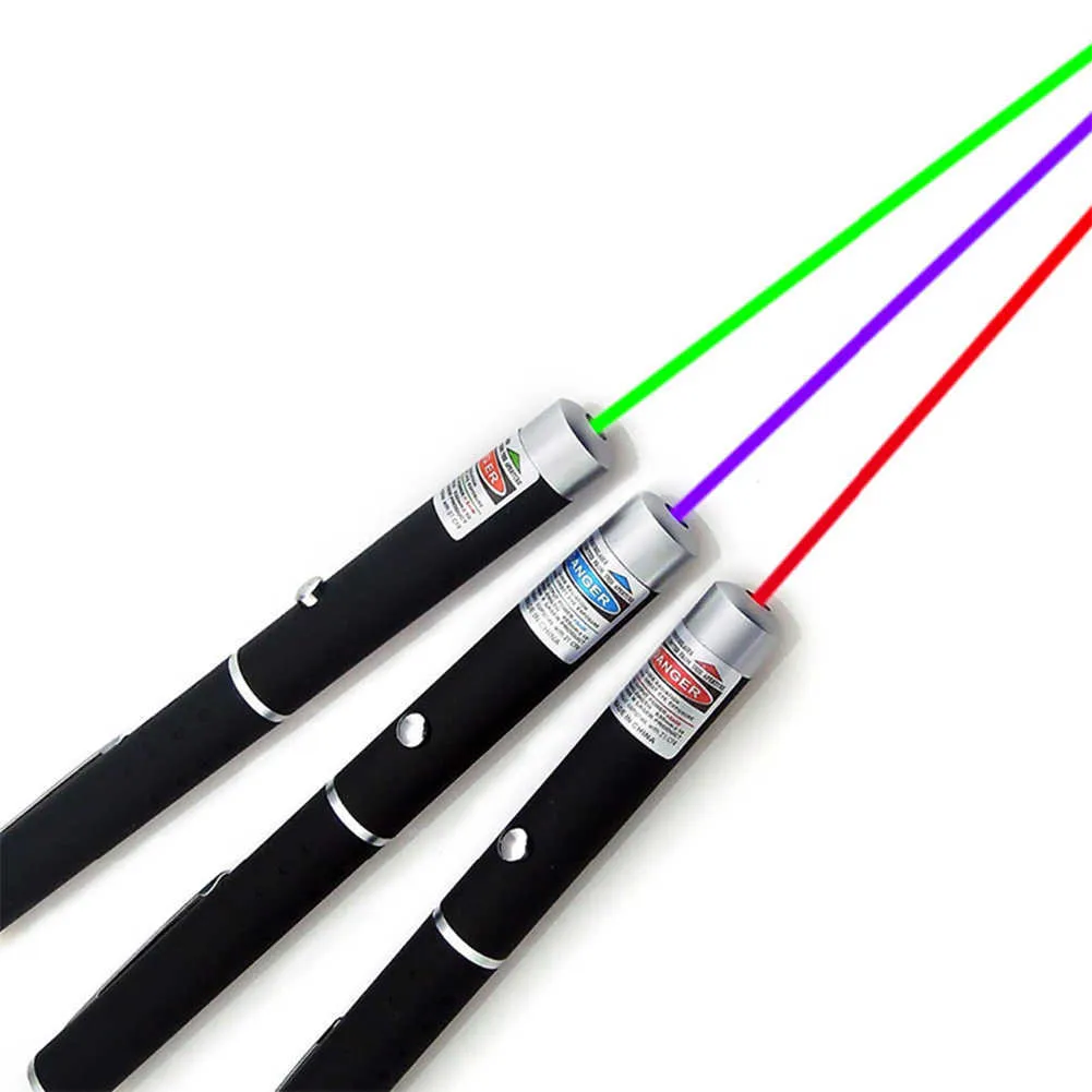 Laserowy wskaźnik 5mw wysokiej mocy zielony niebieski czerwony kropka laserowy pióro potężny miernik laserowy 405nm 532nm 650nm Green Lazer Pen Nowy