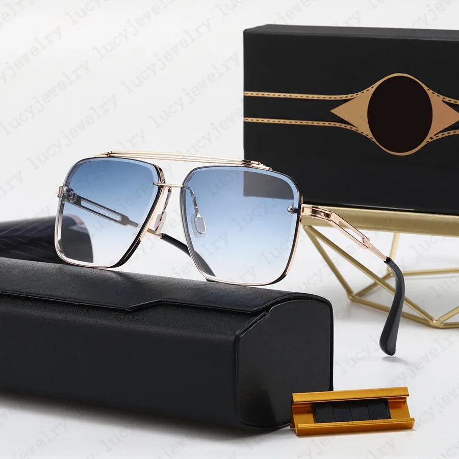 Designer Adumbral Sunglasses Fashion Summer Glasses Screened Eyes Design for Man Woman Full Frame Optional Top Quality243a