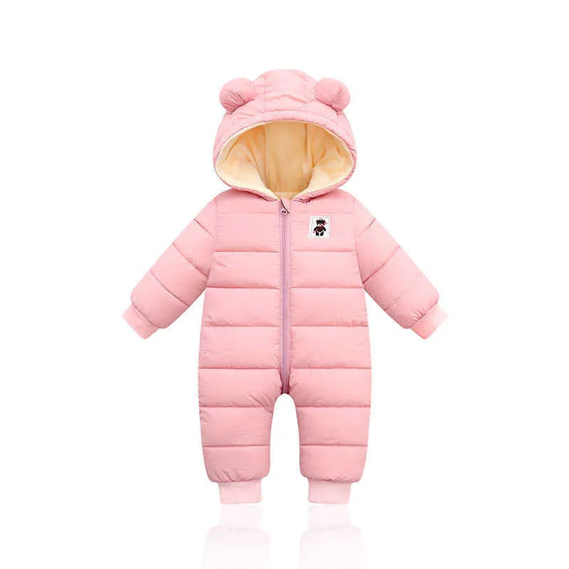 LZH enfants salopette d'hiver pour bébé combinaison de neige infantile garçons filles barboteuse combinaison chaude né vêtements Costume de noël 210729301w9292534