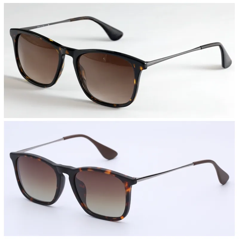 Mode Chris Sonnenbrille Polarisierte Herren Frauen Sonnenbrille Vintage Sonnenbrillen Design Fahren Brillen UV -Schutzharz Objektiv D227Q