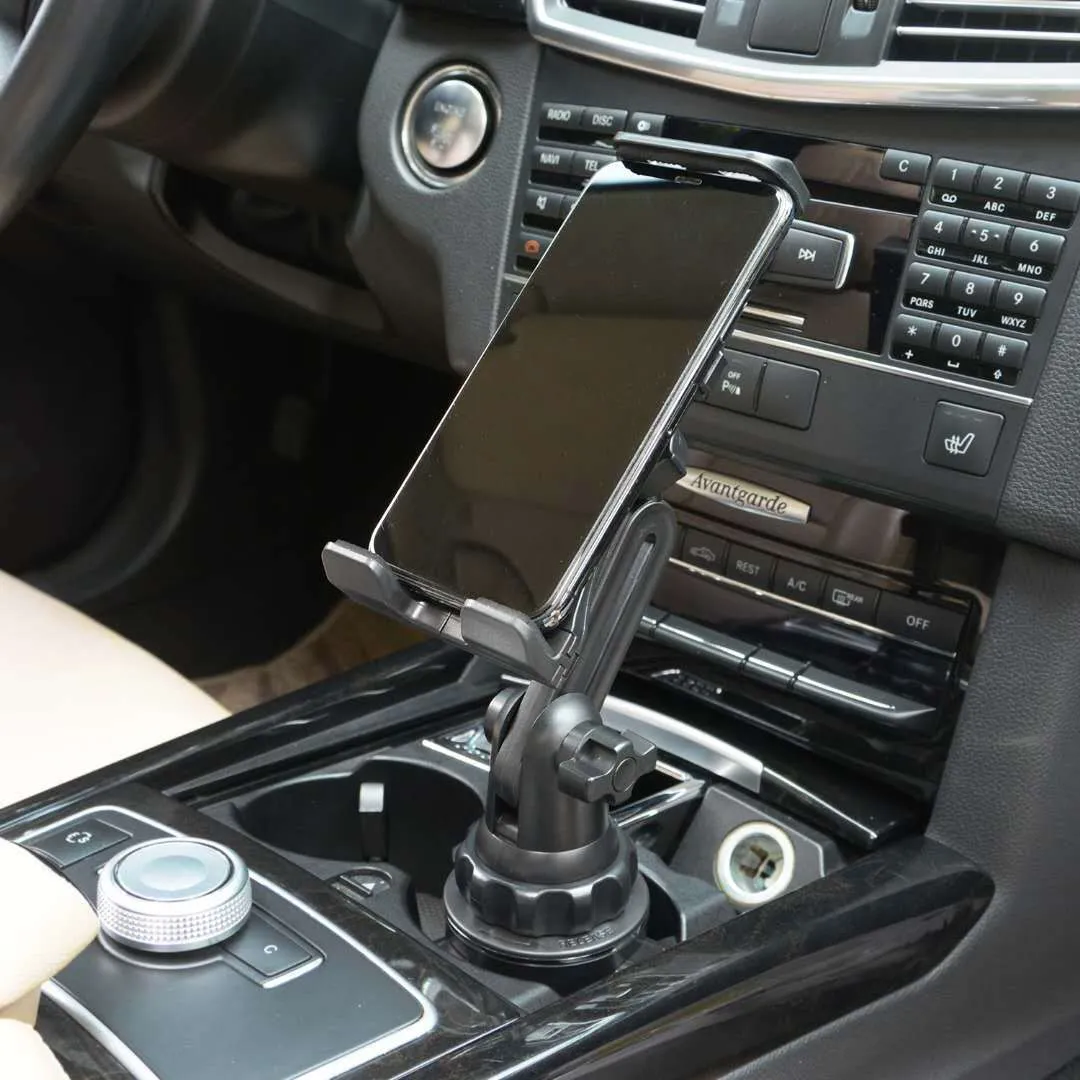 Evrensel Araba Bardak Tutucu Cep Telefonu Montaj Mobil Cep Telefonları Için Standı Ayarlanabilir Araba Kupası Telefon Dağı için Huawei Samsung