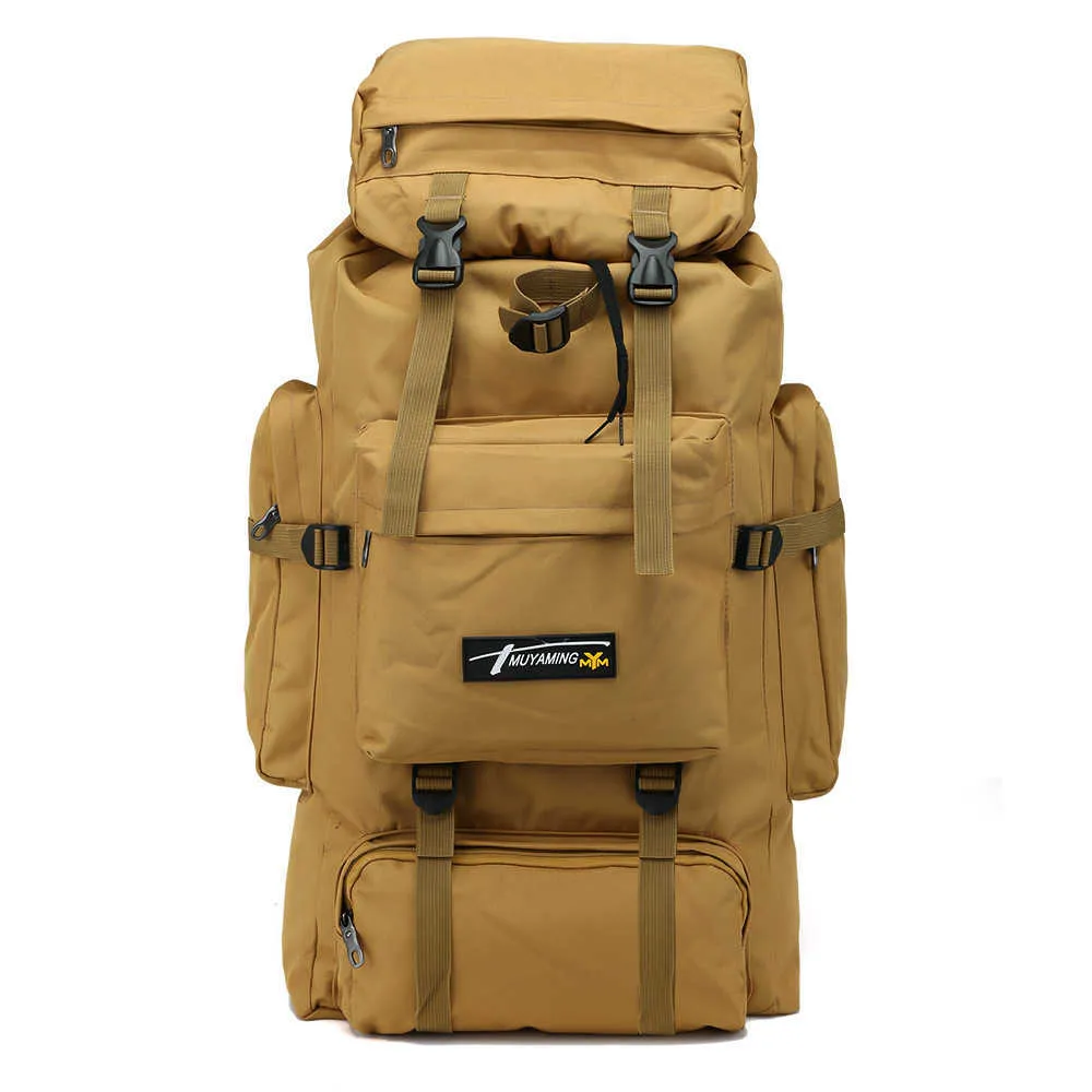 Capacity Camping 70L Tactical Large Bag Military Backpack Men Outdoor Sport Mountaineering Hiking Bags Rucksack Army Travel Backpack