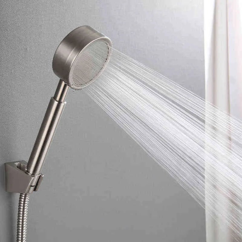 304 космический алюминиевый душ для душа ванная комната давление под давлением высокий водосберегающий технический изоляционный распылительный дождевой сопл фильтр аксессуары H1209