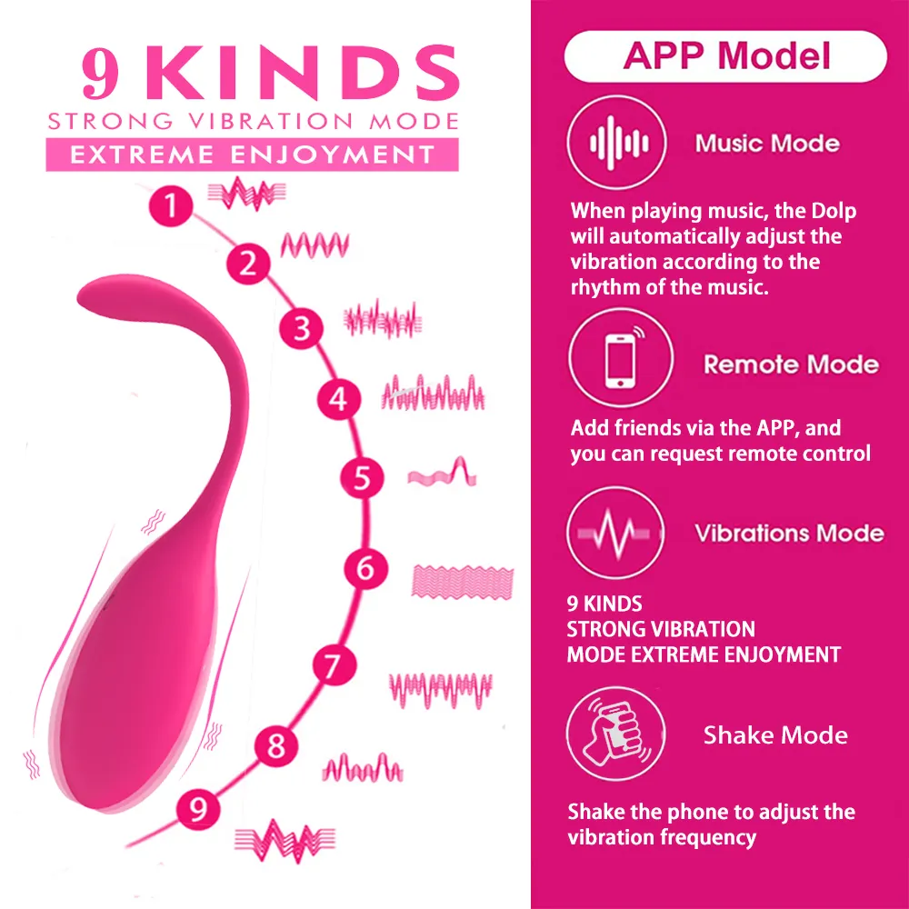 APP Wireless Vibrator For Women Remote Control Wearable Underwear Dildo Vibrators Electric Shock Clitoral Stimulation Anal Toys