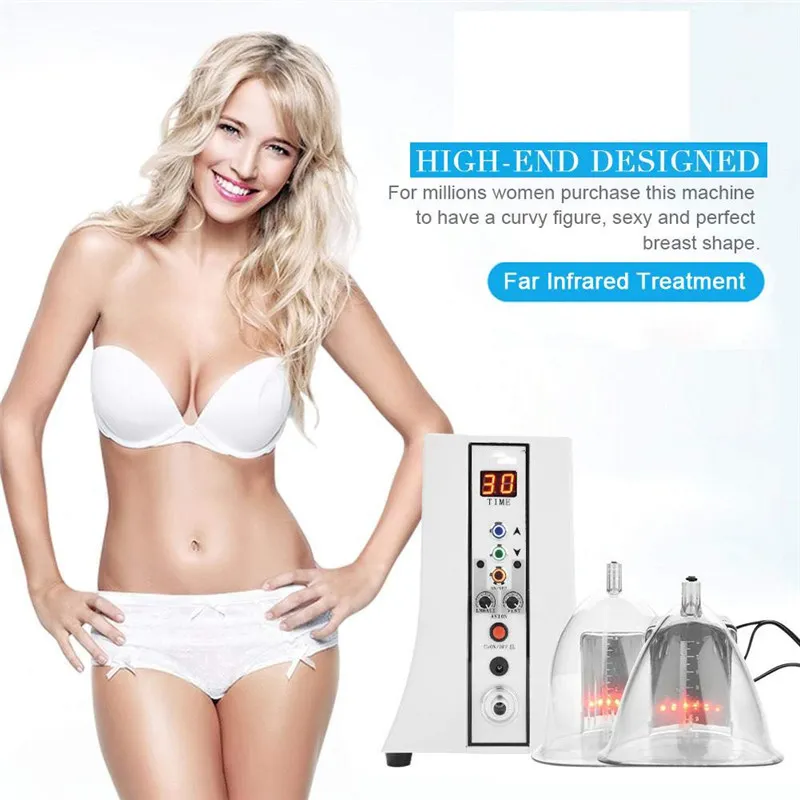Portable Slim Equipment Breast Enhancement Enhancer Machine Vacuum Pump Butt Lifting Hip Lift Massage Bust Cup Body Shaping Therapy Beauty DEVICE