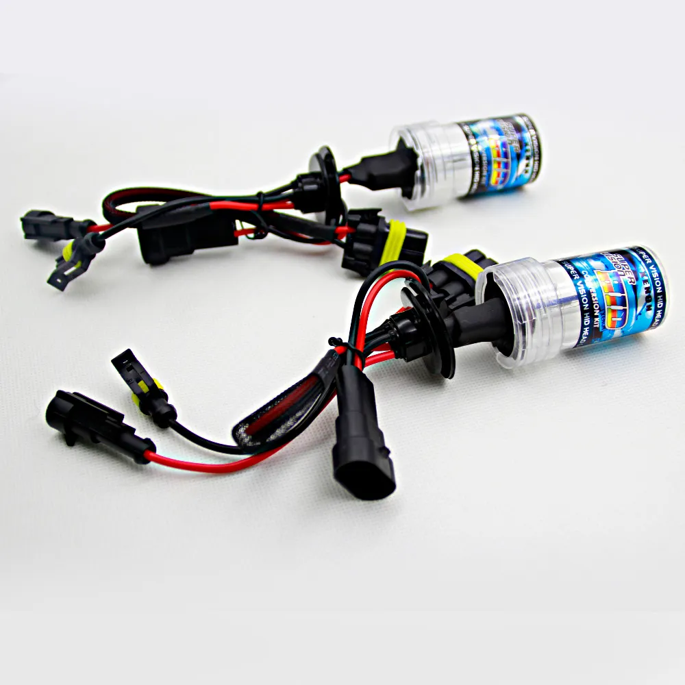 Kit de bombillas 2 uds 35W bombilla de coche para H1 H3 55W H7 H11 HID bi-xenons H4 lámpara de faro