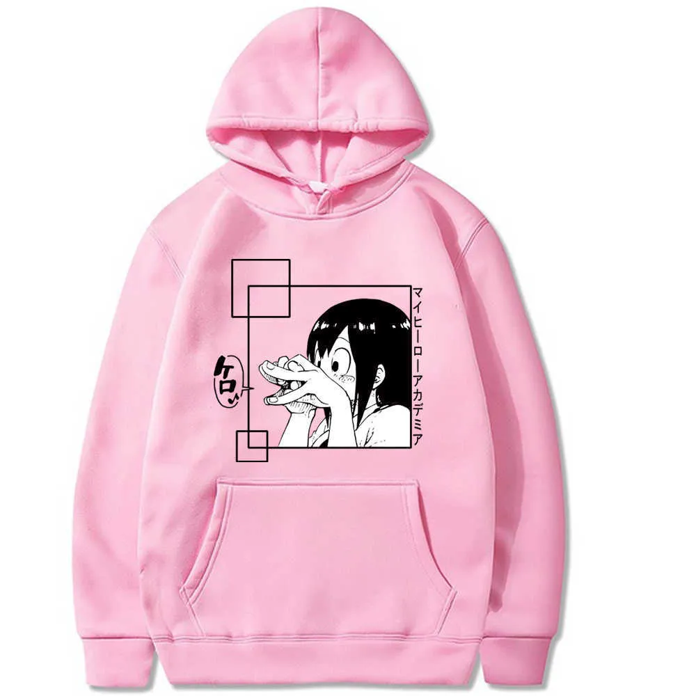 Mon héros académique DEKU sweats à capuche pulls drôles hommes avec poches hauts femmes Y0803 Y0804