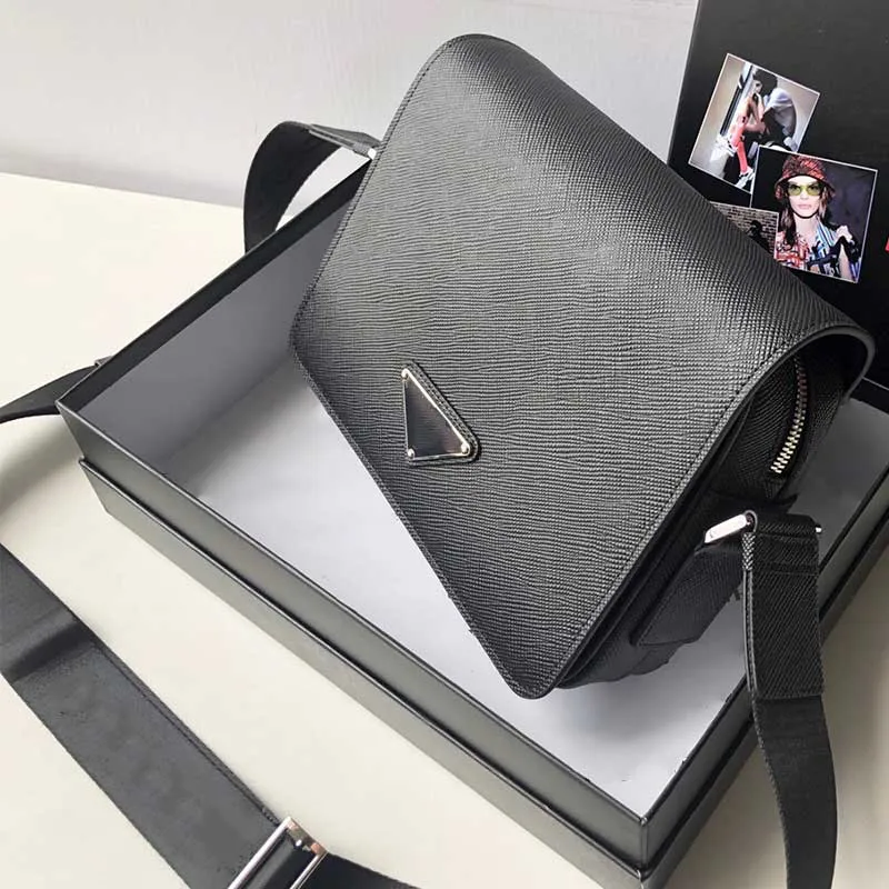 Erkek deri meslekçi çantası ve kutu en kaliteli omuz çantaları tasarımcısı evrensel klasik moda sıradan iş debriyaj çantası2276