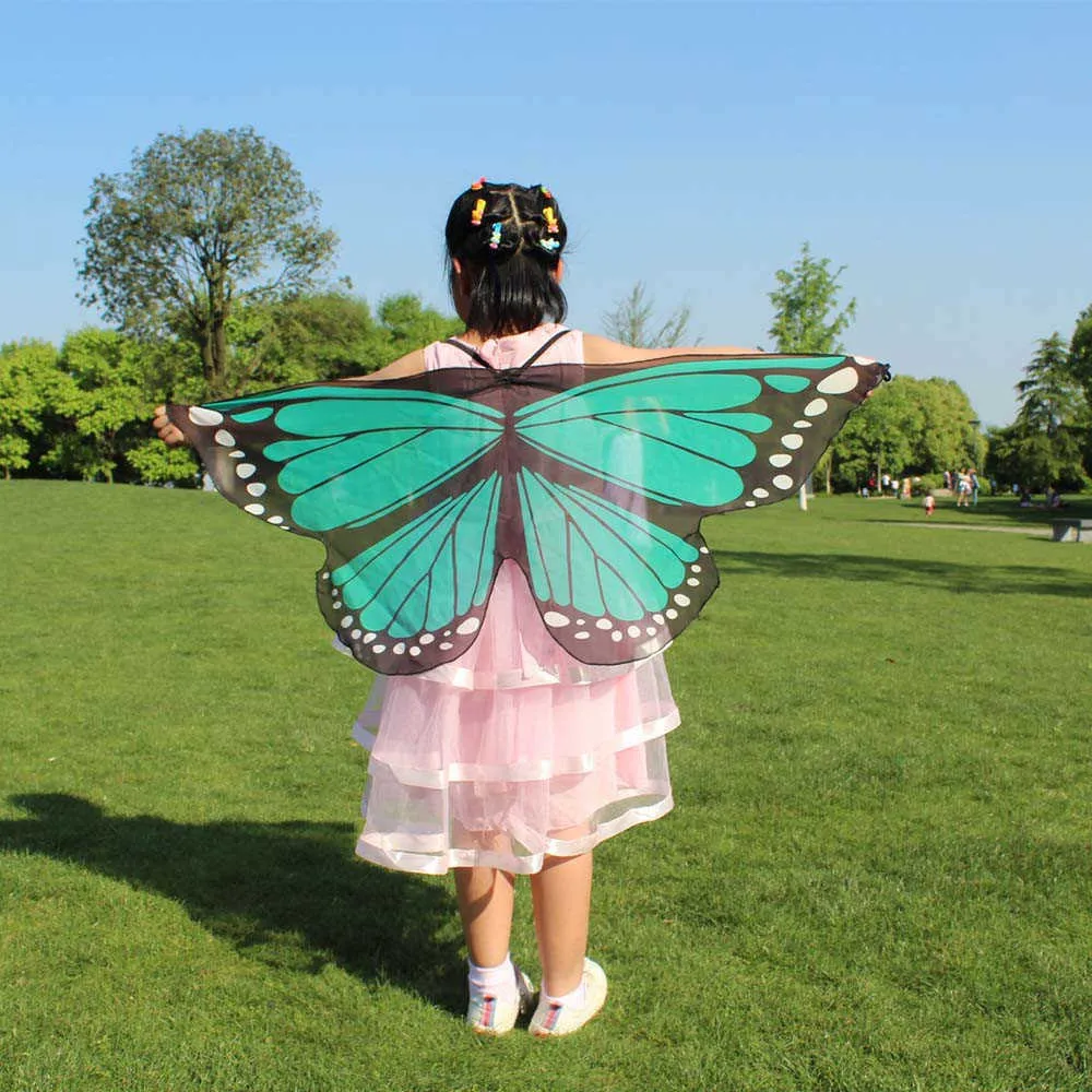 Butterfly Wings Ladybug Costume Bumblebee Cosplay Wing With Mask Halloween Costume For Kids Girls Boys Party Favor Costume Acces Q0910