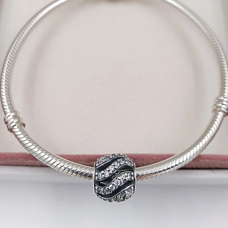 Charms fai-da-te perline malocchio creazione di gioielli Inverno pandora 925 Sterling silver braccialetto orgoglio donna uomo catena collana di perline pendente regali di compleanno organizzatore 791265