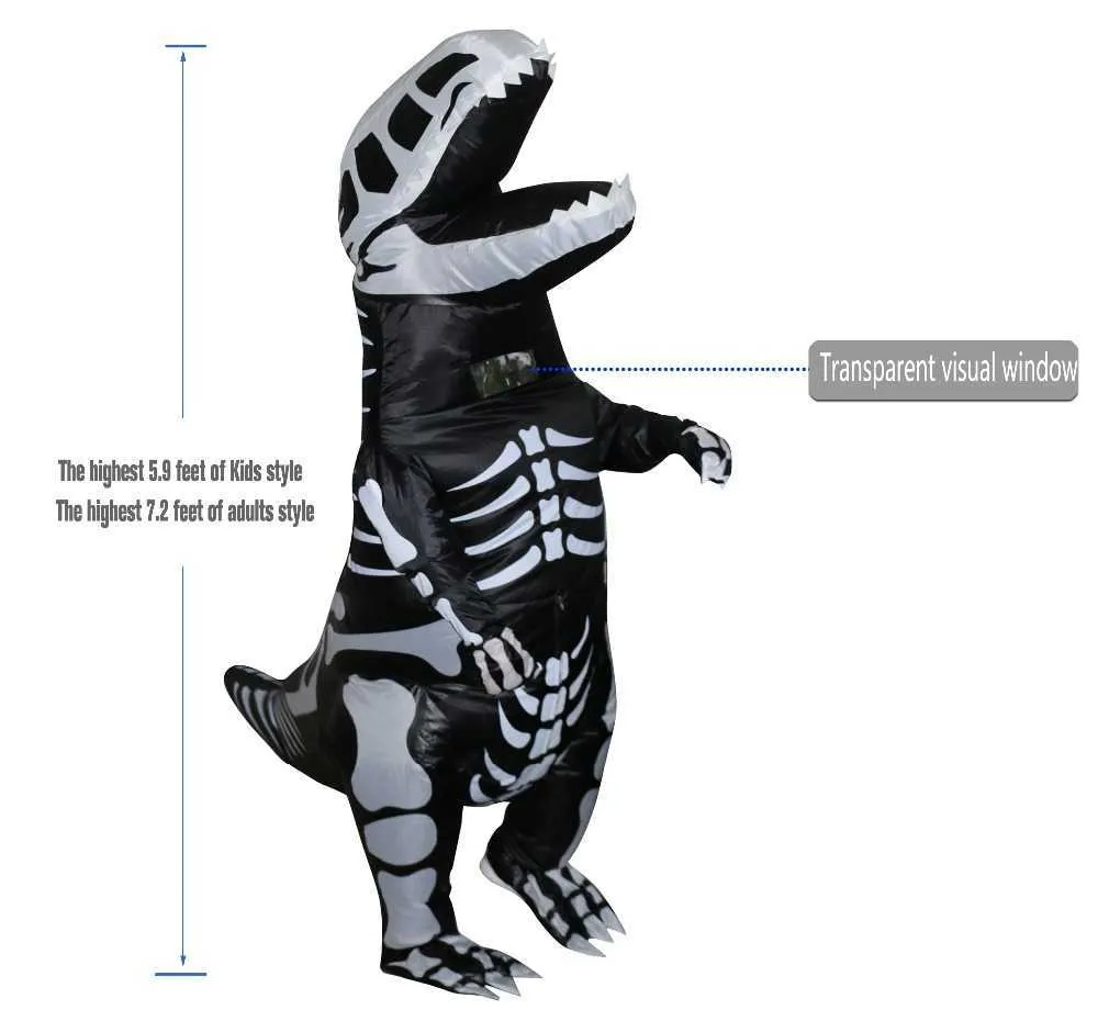  Skeleton Inflatable Dinosaur (3)
