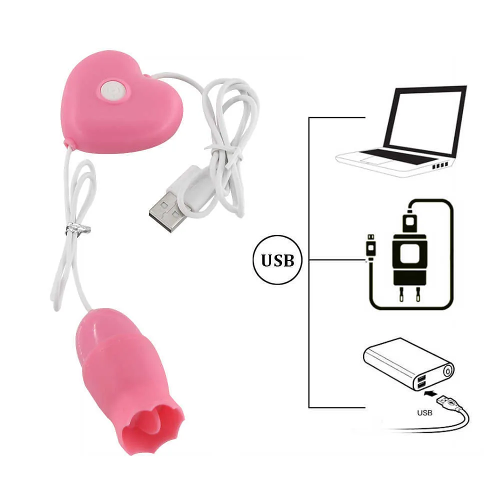 EXVOID 12 скоростей USB мощность стимулятор клитора язык оральный лизать вибраторы яйцо вибратор секс-игрушки для женщин P08183472675