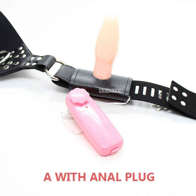 NXYSm bondage Thierry Men Ceinture de chasteté cage à oiseaux sangle sur plug anal Restraint Bondage briefs Produits sexy pour couples d'esclaves jeux pour adultes 1126