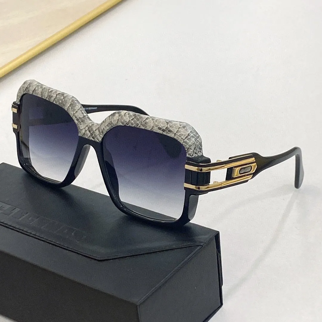 Caza Skin 623 Top Luksusowe wysokiej jakości designerskie okulary przeciwsłoneczne dla mężczyzn Kobiety Nowe na całym świecie słynne pokazy mody Italian Super Brand 261G