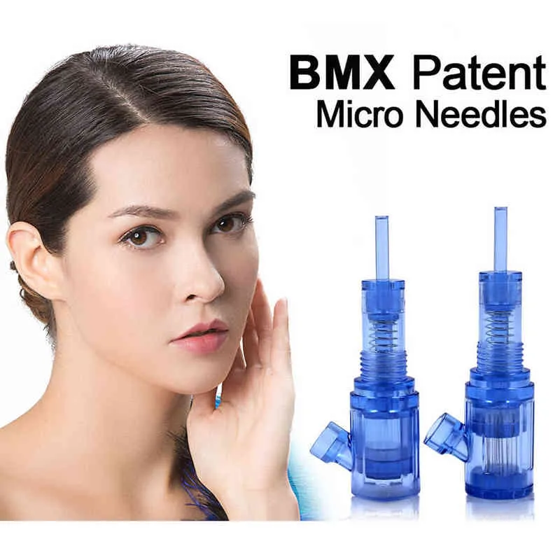 12/36/42 Pins Biomaser Tattoo Cartridges Naalden Mesotherapie voor Auto Microneedle Pen 220125