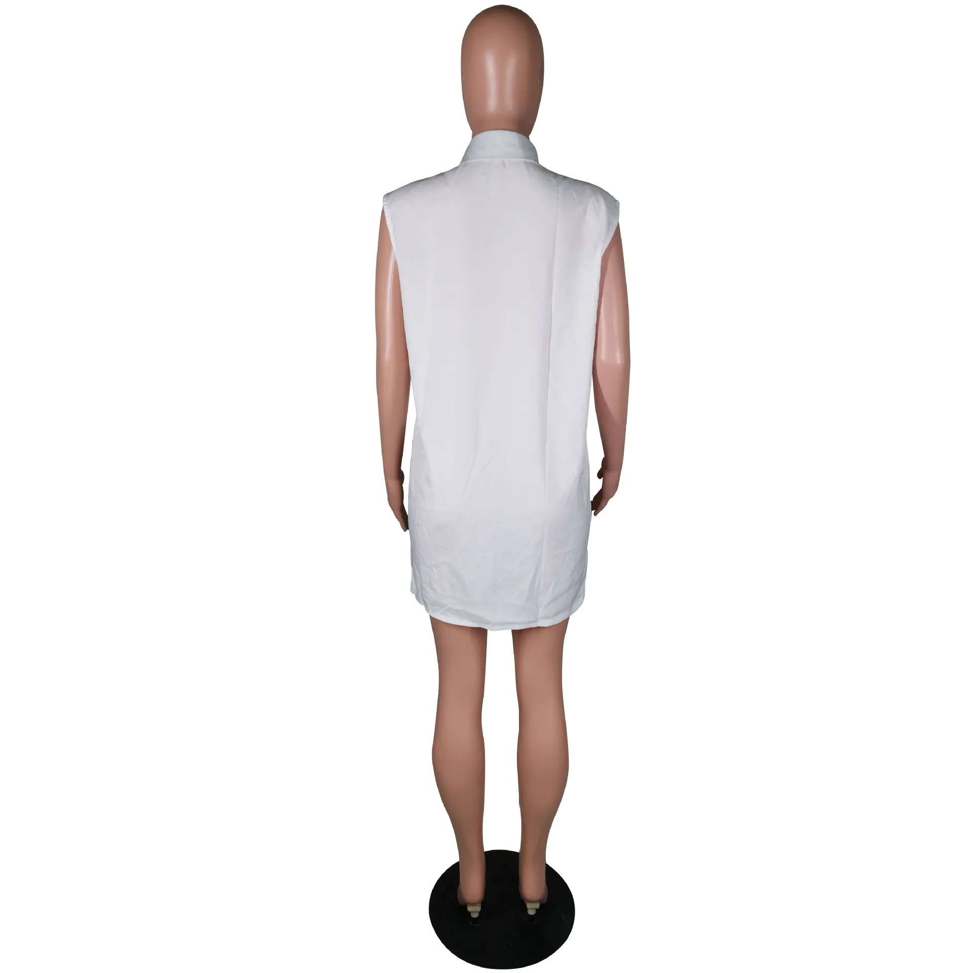 Poleć styl czarne białe koszule bluzki letnia sukienka dla kobiet odzież fajna dziewczyna ulica biura rocznika sundress 210525