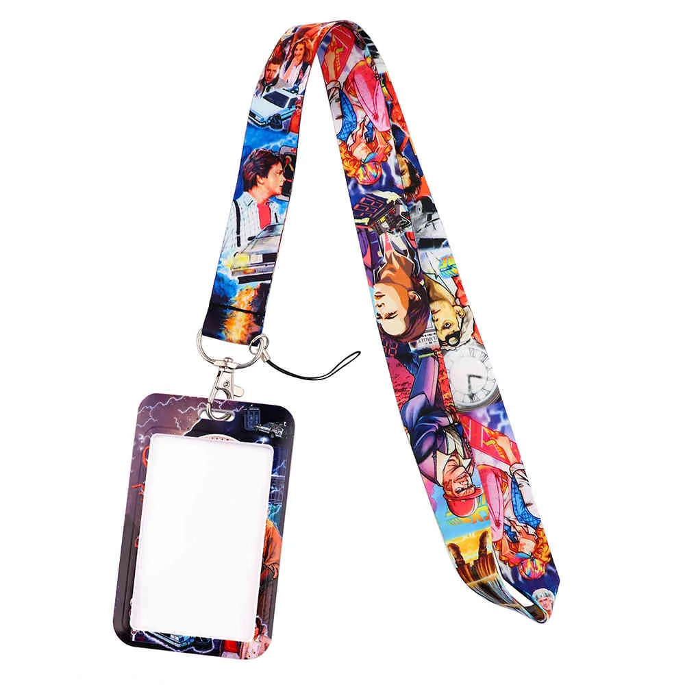 J2842 Science fiction Movie Neck Strap Lanyard for keys ID Phone USB badge holder DIY Hang Rope With Card Holder