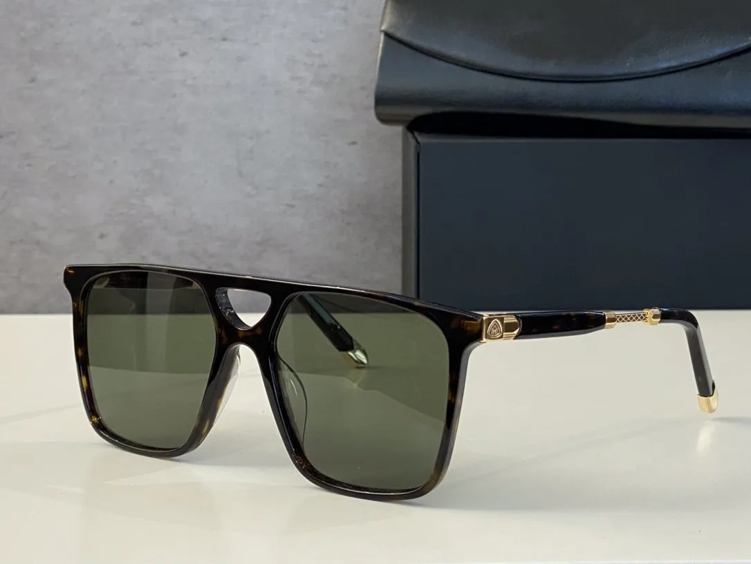 MAYBA BOLD Top Originali occhiali da sole firmati di alta qualità mens famosi occhiali da vista di marca di lusso retrò alla moda Fashion design wo227R