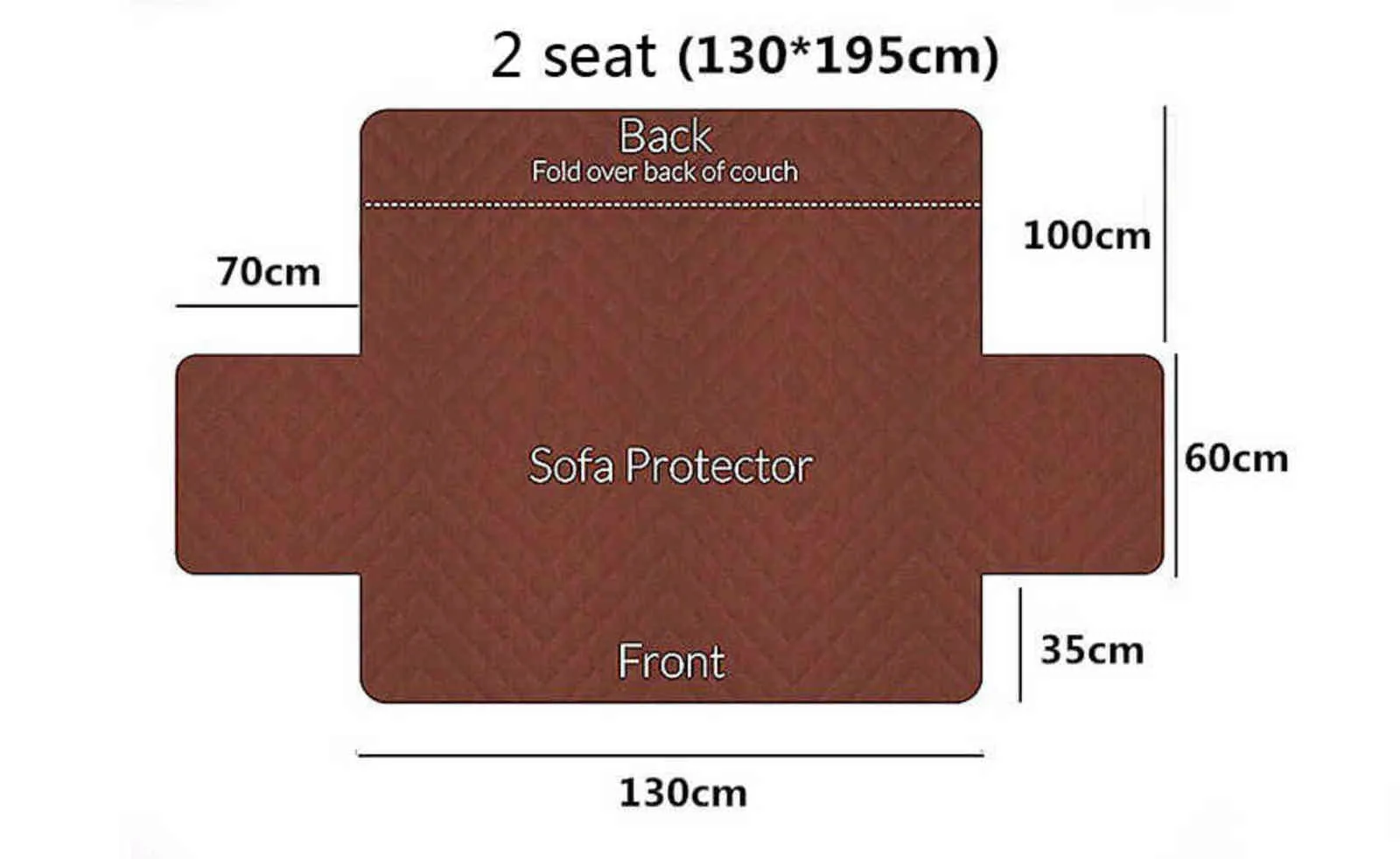 Sofa Cover armchair Mat protector for sofas Dog Pet Kids Reversible Washable Removable Slipcovers 1/2/3 Seat 211116