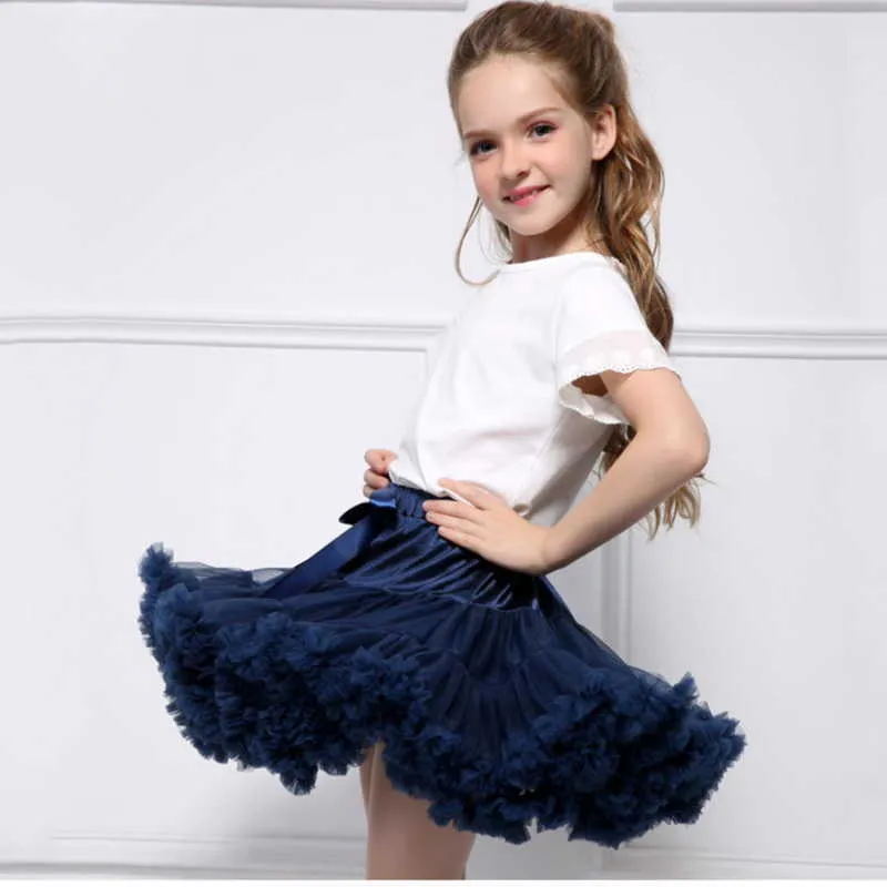 Zomer familie matching tutu rok meisje garen mesh prinses jurk moeder dochter E001 210610