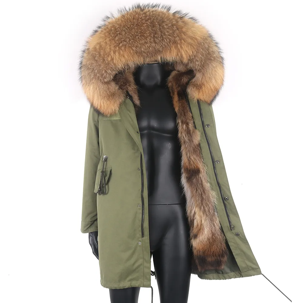 Мужская зимняя куртка 7XL Real Mur Jong Parka Real Raccoon меховой пальто с капюшоном натуральный енот меховой фундамент куртка человека настоящая пальто