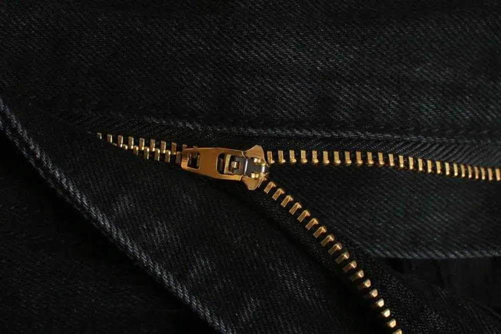 Xnwmn Za Kobiety Moda Hi-Rise Wide-noga Pełna długość Dżinsy Vintage Faded Seamless Hems High Waist Zipper Button Denim Kobieta 210922