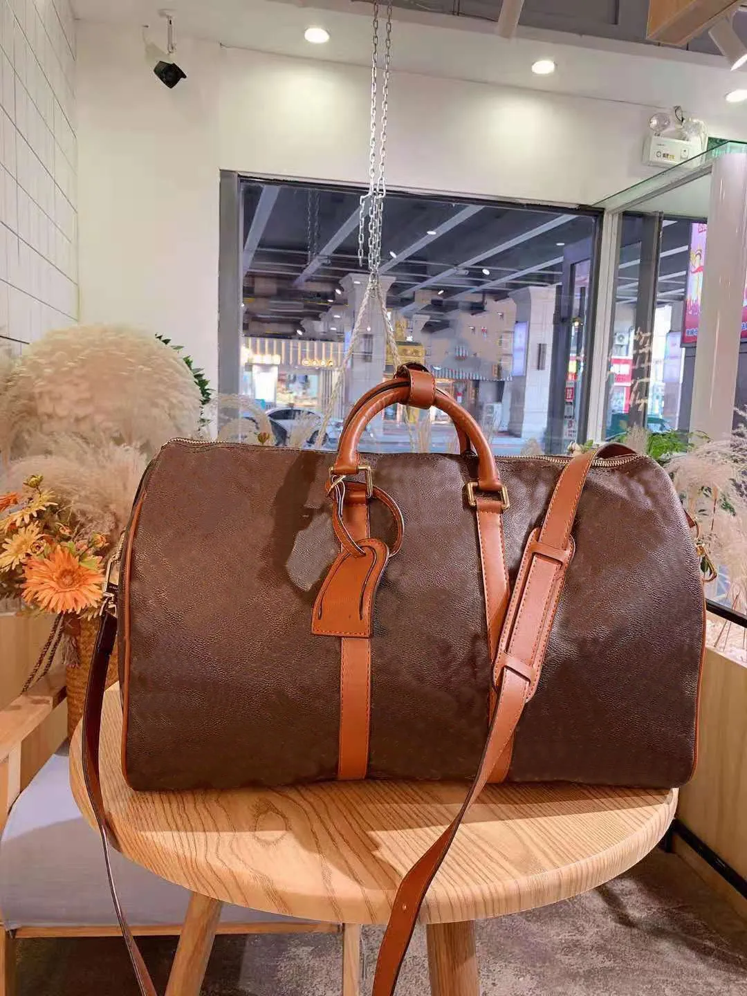 Seyahat çantası eski çiçek çanta büyük yastık Avrupa ve Amerikan tarzı unisex erkek kadınlar duffel duffle çanta çanta moda bagaj201s