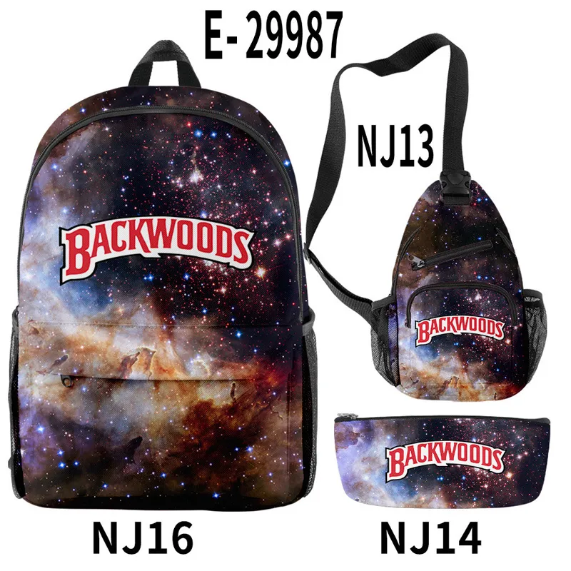 40 Styles Backwoods Backpack Erkekler Erkekler Puro Backwoods Dizüstü Bilgisayar Omuz Seyahat Çantası Okul Omuz Çantası Kalem Bag8161108