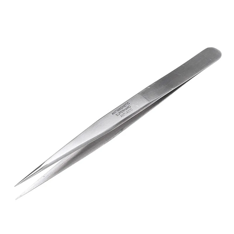 Styles Practical Tweezers For Watches Glasses Jewelry Repair Tool Extra Fine Point Extension Stainless Steel Accessories Tools & K291c