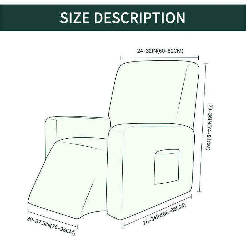 Рекорд диван-диван крышка для гостиной Recliner стул All-Inclusive Massage 21116