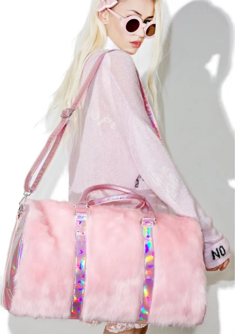 Вечерние сумки Мягкие радужные сумки из искусственного меха Женская сумка-тоут большой емкости Laser Symphony Розовая сумка Boston на плечо Высокое качество2342