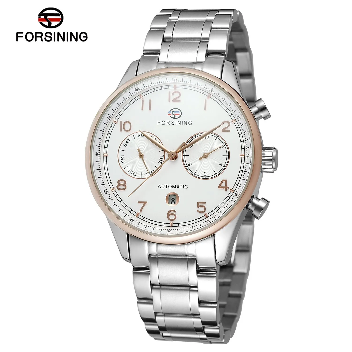 Avrupa ve Amerikan moda high-end tek parça dropshipping online alışveriş toptan forsining watch erkek otomatik mekanik izle izle wh