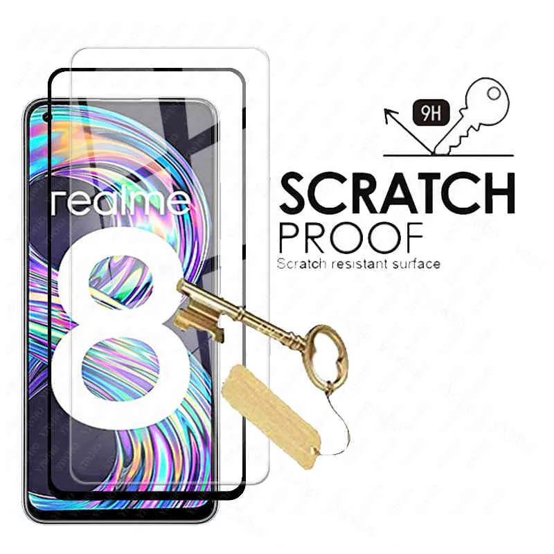 Pour oppo realme 8 pro verre lentille de caméra protection realmy realmi 8pro realme8 verre trempé protecteur d'écran Film de couverture