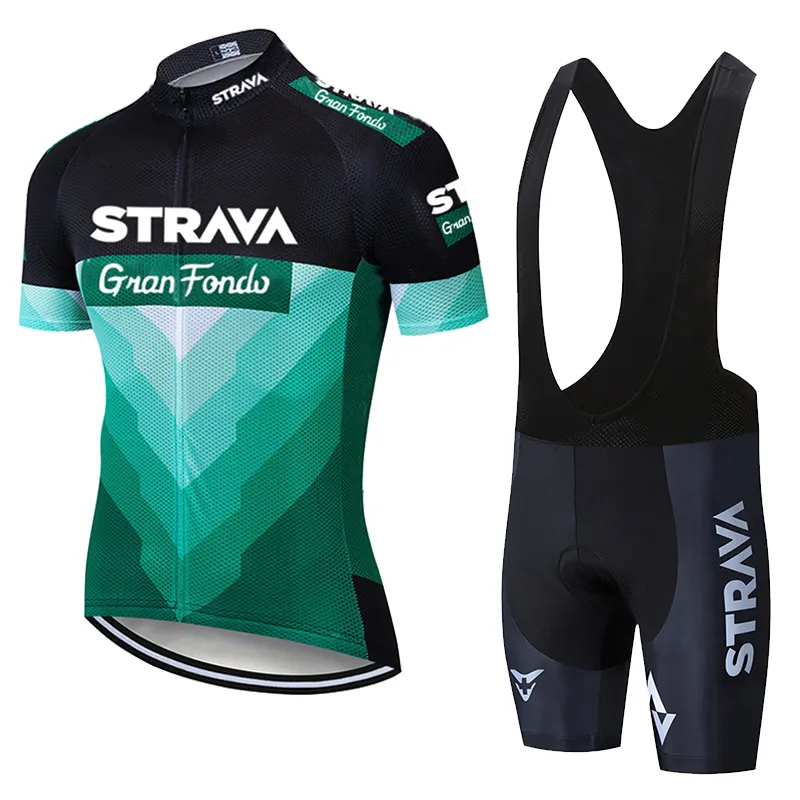 Men Cycling Jersey Set Pro Team Cycling Ciąg Gel Oddychany pad Mtb Road Mountain Rower Wear Shorts Sets9343944