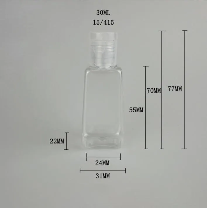 キーチェーンハンドサニタイザーキーチェーンホルダー補充可能なボトル30mlフリップキャップ再利用可能なボトルは、260を含まないキャリア付きキャリア付きボトル