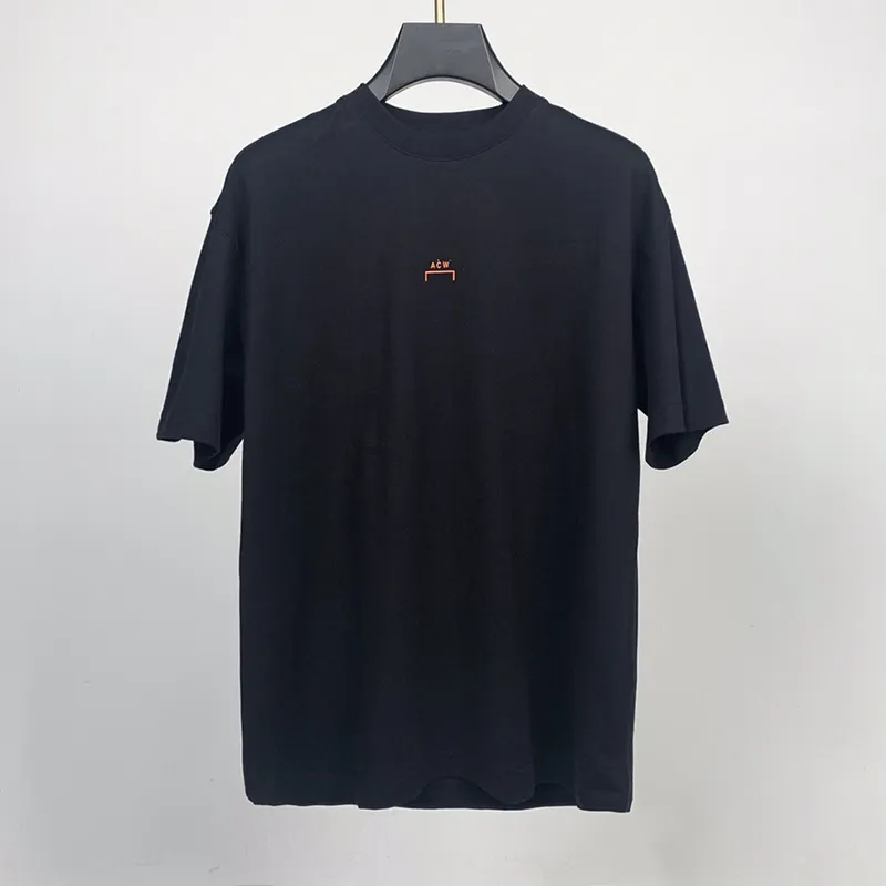 Casual T-shirt solta homens mulheres 1: 1 alta qualidade vórtice buraco negro logotipo tee tops ligeiramente