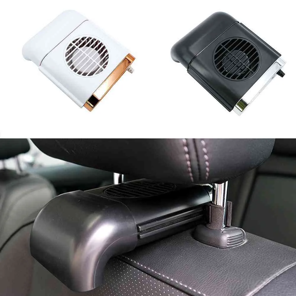 Nowy chłodnica magnetyczna Silent Bezprzewodowy ładowanie Wentylator USB 3Speed ​​Regulowany Uniwersalny Siedzenie samochodowe Automatyczne chłodzenie